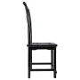 Dining Chair Alexandra House Living Black 42 x 119 x 49 cm by Alexandra House Living, Dining Chairs - Ref: D1631214, Price: 2...