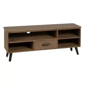 TV furniture Black Natural Iron Fir wood 150 x 41 x 59 cm by BigBuy Home, TV tables and stands - Ref: S8804873, Price: 337,93...