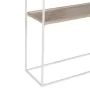 Console Blanc Naturel Verre Fer Bois MDF 120 x 30 x 75 cm de BigBuy Home, Tables - Réf : S8804881, Prix : 186,15 €, Remise : %