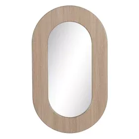 Wall mirror Natural Crystal MDF Wood 50 x 2,2 x 85 cm by BigBuy Home, Wall-Mounted Mirrors - Ref: S8804882, Price: 100,48 €, ...