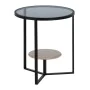 Mesa de apoio Preto Natural Cristal Ferro 45 x 45 x 50 cm de BigBuy Home, Jogos de móveis - Ref: S8804884, Preço: 98,68 €, De...