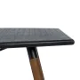 Dining Table OSLO Black Natural Wood Iron MDF Wood 179 x 90 x 75 cm by BigBuy Home, Dining Tables - Ref: S8804890, Price: 535...