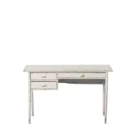 Bureau Crème Fer 122 x 55 x 75 cm de BigBuy Office, Bureaux et tables d'ordinateurs - Réf : S8804900, Prix : 270,10 €, Remise...