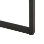 Console Noir Naturel Fer Verre trempé Bois d'épicéa 134 x 32 x 83 cm de BigBuy Home, Tables - Réf : S8804903, Prix : 275,50 €...