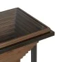 Console Nero Naturale Ferro Vetro Temperato Legno di abete 134 x 32 x 83 cm di BigBuy Home, Tavoli - Rif: S8804903, Prezzo: 2...