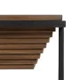 Centre Table Black Natural Iron Fir wood 120 x 60 x 43,5 cm by BigBuy Home, Tables - Ref: S8804904, Price: 258,52 €, Discount: %