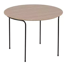 Centre Table NUDE Black Natural 60 x 60 x 45 cm by BigBuy Home, Tables - Ref: S8804907, Price: 106,24 €, Discount: %