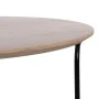 Mesa de Centro NUDE Negro Natural 60 x 60 x 45 cm de BigBuy Home, Mesas - Ref: S8804907, Precio: 101,76 €, Descuento: %