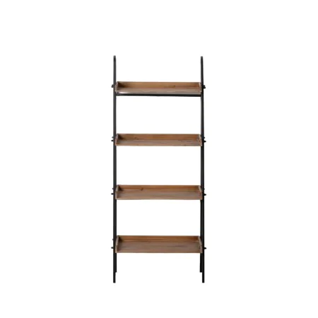 Étagère Noir Beige Fer Bois d'épicéa 63 x 42 x 156 cm de BigBuy Home, Étagères verticales - Réf : S8804910, Prix : 143,14 €, ...