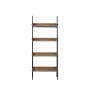 Shelves Black Beige Iron Fir wood 63 x 42 x 156 cm by BigBuy Home, Standing Shelf Units - Ref: S8804910, Price: 143,14 €, Dis...