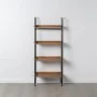 Shelves Black Beige Iron Fir wood 63 x 42 x 156 cm by BigBuy Home, Standing Shelf Units - Ref: S8804910, Price: 143,14 €, Dis...