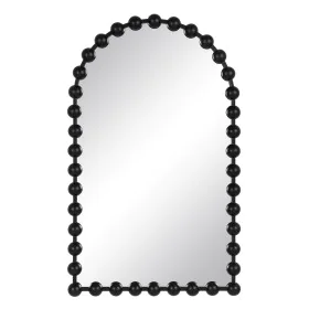 Wall mirror Black Iron 61 x 4,5 x 100 cm by BigBuy Home, Wall-Mounted Mirrors - Ref: S8804913, Price: 87,65 €, Discount: %