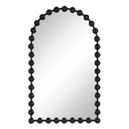 Miroir mural Noir Fer 61 x 4,5 x 100 cm de BigBuy Home, Miroirs muraux - Réf : S8804913, Prix : 87,65 €, Remise : %