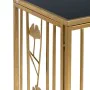 Set of 2 tables Black Golden Iron 100 x 30 x 80 cm (2 Units) by BigBuy Home, Tables - Ref: S8804915, Price: 186,15 €, Discoun...