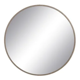 Wall mirror Natural Crystal MDF Wood 89,5 x 4,5 x 89,5 cm by BigBuy Home, Wall-Mounted Mirrors - Ref: S8804920, Price: 221,61...