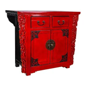 Buffet Alexandra House Living Rouge Bois 50 x 88 x 101 cm Oriental de Alexandra House Living, Buffets, crédences et vaisselie...