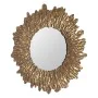 Wall mirror Golden Crystal Iron 75 x 5 x 75 cm by BigBuy Home, Wall-Mounted Mirrors - Ref: S8804935, Price: 70,49 €, Discount: %