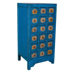 Schubladenschrank Alexandra House Living Blau Ulmenholz 49 x 118 x 58 cm von Alexandra House Living, Kommoden & Sideboards - ...