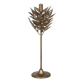 Portavelas Dorado Hierro 17 x 17 x 43 cm de BigBuy Home, Candelabros y portavelas - Ref: S8804949, Precio: 23,15 €, Descuento: %