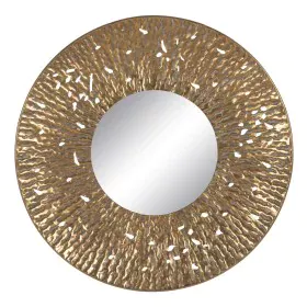 Espelho de parede Dourado Cristal Ferro 76,5 x 7 x 76,5 cm de BigBuy Home, Espelhos de parede - Ref: S8804961, Preço: 77,26 €...