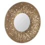 Espejo de pared Dorado Cristal Hierro 76,5 x 7 x 76,5 cm de BigBuy Home, Espejos de pared - Ref: S8804961, Precio: 80,48 €, D...