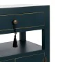 Nightstand ORIENTE Blue MDF Wood 50 x 40 x 66 cm by BigBuy Home, Bedside Tables - Ref: S8804962, Price: 140,40 €, Discount: %