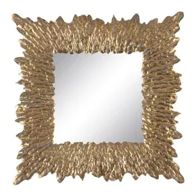 Espelho de parede Dourado Cristal Ferro 74 x 7,5 x 74 cm de BigBuy Home, Espelhos de parede - Ref: S8804965, Preço: 80,48 €, ...