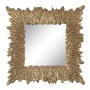 Wall mirror Golden Crystal Iron 74 x 7,5 x 74 cm by BigBuy Home, Wall-Mounted Mirrors - Ref: S8804965, Price: 77,26 €, Discou...