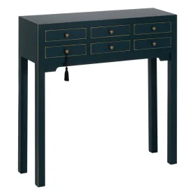 Console Blue Fir wood MDF Wood 85 x 26 x 85 cm by BigBuy Home, Tables - Ref: S8804974, Price: 218,47 €, Discount: %