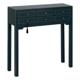 Consola Azul Madeira de abeto Madeira MDF 85 x 26 x 85 cm de BigBuy Home, Jogos de móveis - Ref: S8804974, Preço: 218,47 €, D...