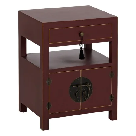 Mesa de Cabeceira ORIENTE Madeira MDF 50 x 40 x 66 cm de BigBuy Home, Mesinhas de cabeceira - Ref: S8804976, Preço: 140,40 €,...