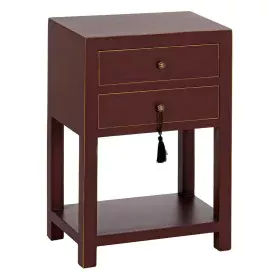 Nightstand ORIENT Tile Fir wood MDF Wood 45 x 30 x 66 cm by BigBuy Home, Bedside Tables - Ref: S8804977, Price: 129,87 €, Dis...