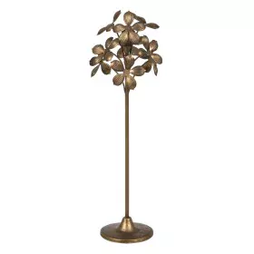 Portavelas Dorado Hierro 15 x 15 x 50 cm de BigBuy Home, Candelabros y portavelas - Ref: S8804982, Precio: 21,32 €, Descuento: %