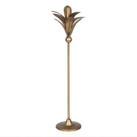 Castiçais Dourado Ferro 15 x 15 x 54 cm de BigBuy Home, Candelabros e suportes para velas - Ref: S8804985, Preço: 23,90 €, De...