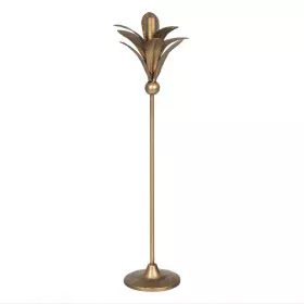 Castiçais Dourado Ferro 15 x 15 x 54 cm de BigBuy Home, Candelabros e suportes para velas - Ref: S8804985, Preço: 23,90 €, De...