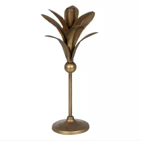 Candleholder Golden Iron 15 x 15 x 31 cm by BigBuy Home, Candelabras and candle holders - Ref: S8804987, Price: 19,84 €, Disc...