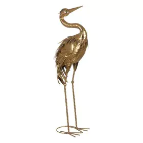 Figura Decorativa Dorado Garza 24 x 19 x 87 cm de BigBuy Home, Adornos - Ref: S8805000, Precio: 57,60 €, Descuento: %