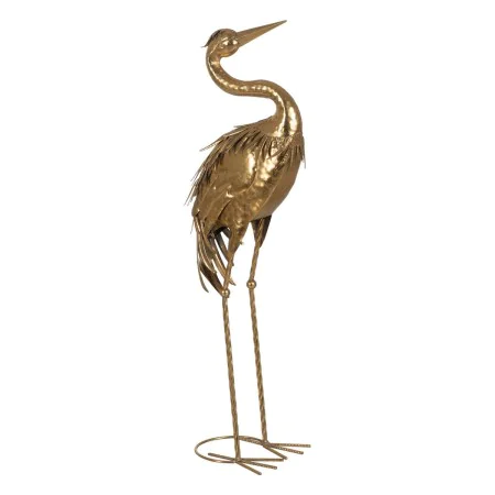 Decorative Figure Golden Heron 24 x 19 x 87 cm by BigBuy Home, Ornaments - Ref: S8805000, Price: 57,60 €, Discount: %