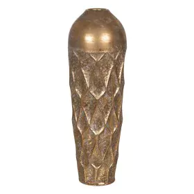 Vase Golden Iron 25 x 25 x 75 cm by BigBuy Home, Vases - Ref: S8805006, Price: 56,72 €, Discount: %