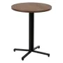 Table Noir Naturel Bois MDF 60 x 60 x 75 cm de BigBuy Home, Tables - Réf : S8805013, Prix : 82,03 €, Remise : %