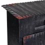 Caixa de correio Alexandra House Living Preto Ferro 11 x 37 x 27 cm de Alexandra House Living, Caixas de parede - Ref: D16312...