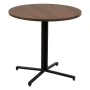 Table Black Natural MDF Wood 80 x 80 x 75 cm by BigBuy Home, Tables - Ref: S8805014, Price: 108,86 €, Discount: %