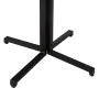 Table Black Natural MDF Wood 60 x 60 x 75 cm by BigBuy Home, Tables - Ref: S8805015, Price: 82,03 €, Discount: %