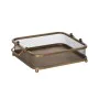 Bandeja de Aperitivos Dorado Hierro 40 x 40 x 10 cm de BigBuy Home, Platos y fuentes - Ref: S8805021, Precio: 91,02 €, Descue...