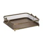 Bandeja de Aperitivos Dorado Hierro 40 x 40 x 10 cm de BigBuy Home, Platos y fuentes - Ref: S8805021, Precio: 91,02 €, Descue...