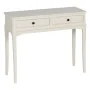 Console Blanc Bois de pin Bois MDF 90 x 33 x 75 cm de BigBuy Home, Tables - Réf : S8805040, Prix : 177,17 €, Remise : %