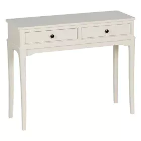 Console Bianco Legno di pino Legno MDF 90 x 33 x 75 cm di BigBuy Home, Tavoli - Rif: S8805040, Prezzo: 177,17 €, Sconto: %