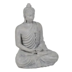 Scultura Grigio Resina 46,3 x 34,5 x 61,5 cm Buddha di BigBuy Home, Sculture - Rif: S8805041, Prezzo: 82,90 €, Sconto: %