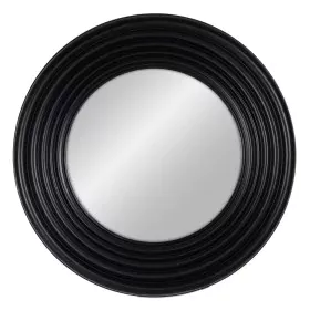 Espejo de pared Negro Cristal Madera de pino 78 x 78 cm de BigBuy Home, Espejos de pared - Ref: S8805052, Precio: 203,09 €, D...