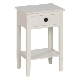 Mesita de Noche Blanco 40 x 30 x 61 cm de BigBuy Home, Mesillas de noche - Ref: S8805064, Precio: 110,45 €, Descuento: %